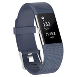 Fitbit Charge 2 siliconen bandje (grijsblauw)