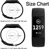 Fitbit Charge 2 diamant silicone band (zwart) Fitbit Charge 2 diamant silicone band (zwart)