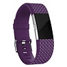 Fitbit Charge 2 diamant silicone band (paars) Fitbit Charge 2 diamant silicone band (paars)