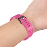 Fitbit Charge 2 diamant silicone band (knalroze) Fitbit Charge 2 diamant silicone band (knalroze)