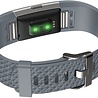 Fitbit Charge 2 diamant silicone band (grijs) Fitbit Charge 2 diamant silicone band (grijs)
