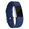 Fitbit Charge 2 diamant silicone band (donkerblauw) Fitbit Charge 2 diamant silicone band (donkerblauw)