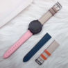 Samsung Gear S3 lederen bandje (wit/donkerblauw) Samsung Gear S3 lederen bandje (wit/donkerblauw)