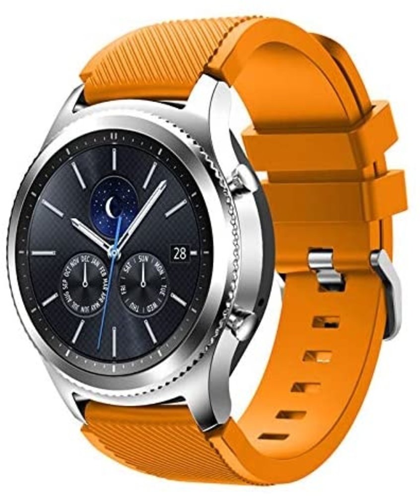 ShieldCase® Samsung Gear S3 siliconen bandje (oranje)