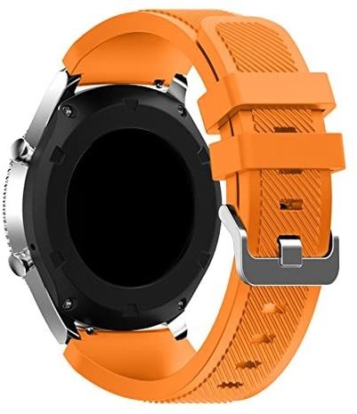 ShieldCase® Samsung Gear S3 siliconen bandje (oranje)