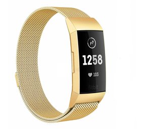 Fitbit Charge 4 Milanese band (goud) Fitbit Charge 4 Milanese band (goud)