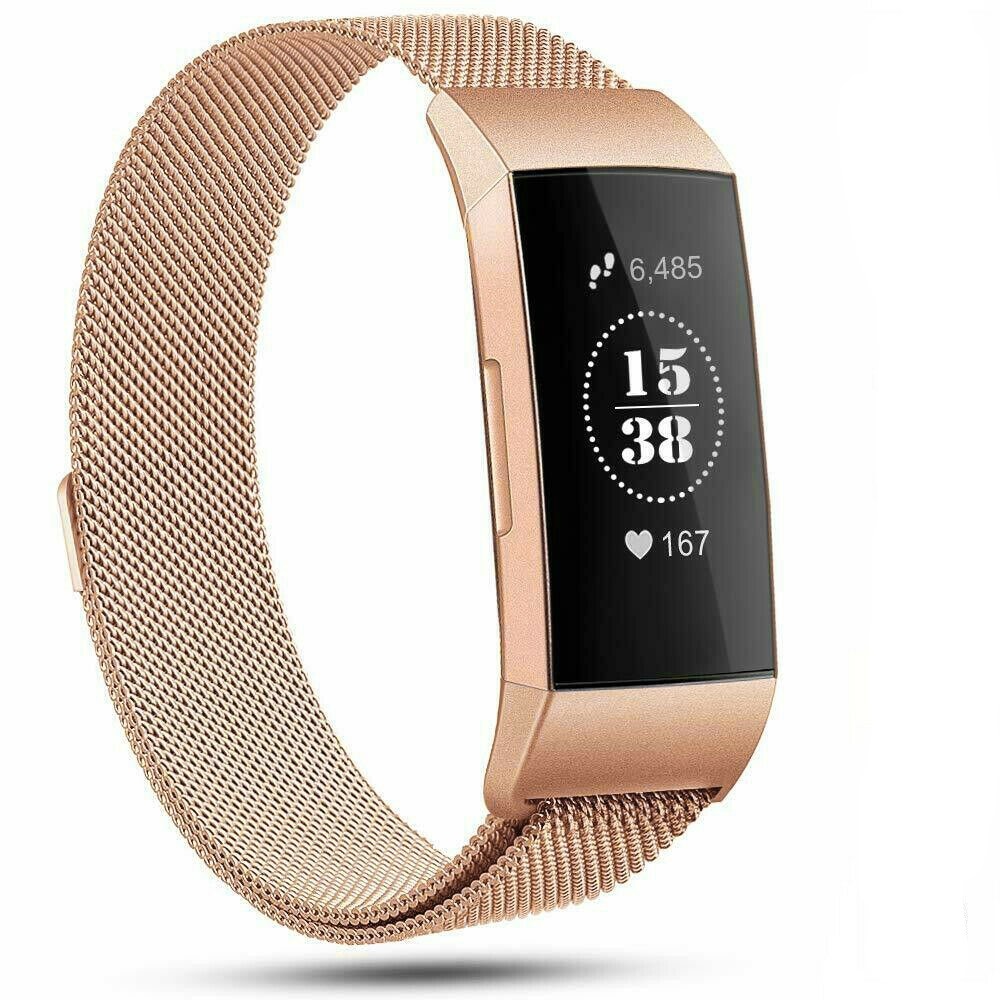 Fitbit Charge 4 Milanese band (rosé goud) PhoneFactory