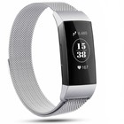 Fitbit Charge 4 Milanese band (zilver)