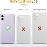 ShieldCase® ShieldCase iPhone 11 vierkante silicone case (roze) ShieldCase® ShieldCase iPhone 11 vierkante silicone case (roze)