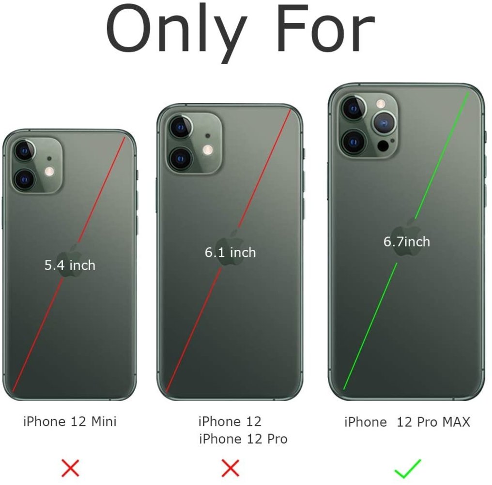 ShieldCase® ShieldCase iPhone 12 Pro Max silicone case - 6.7 inch (zwart)