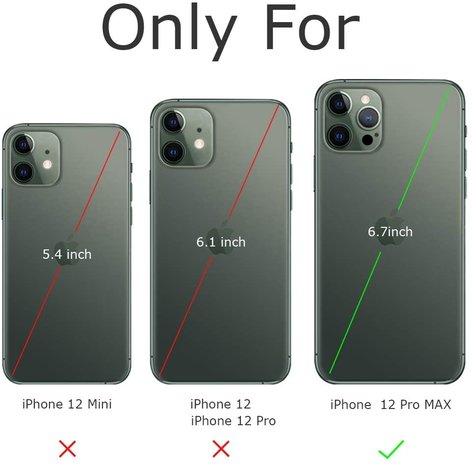 ShieldCase® ShieldCase Silicone case iPhone 12 Pro Max - 6.7 inch (lichtpaars)