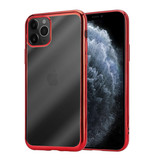 ShieldCase® Metallic bumper case iPhone 12 Pro Max - 6.7 inch (rood) ShieldCase® Metallic bumper case iPhone 12 Pro Max - 6.7 inch (rood)