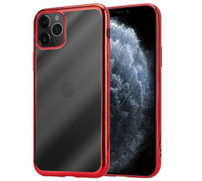 ShieldCase® Metallic bumper case iPhone 12 Pro Max - 6.7 inch (rood) ShieldCase® Metallic bumper case iPhone 12 Pro Max - 6.7 inch (rood)