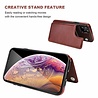 ShieldCase® ShieldCase Wallet case iPhone 12 Pro - 6.1 inch (bruin) ShieldCase® ShieldCase Wallet case iPhone 12 Pro - 6.1 inch (bruin)