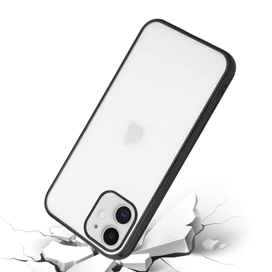 iPhone 12 bumper case 6.1 inch (zwart) PhoneFactory