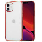 ShieldCase® ShieldCase Metallic bumper case iPhone 12 - 6.1 inch (rood)