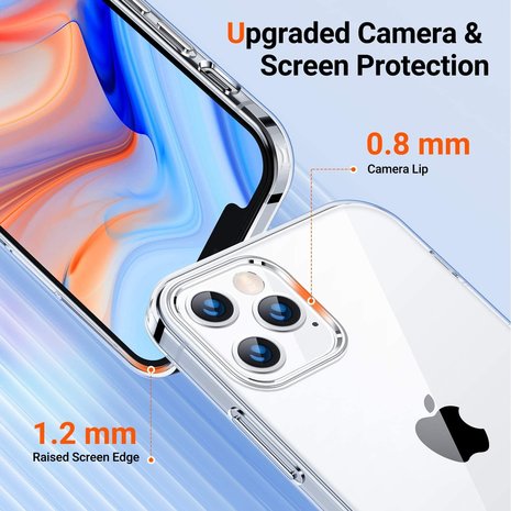 ShieldCase® ShieldCase Ultra thin silicone case iPhone 12 Pro Max 6.7 inch (transparant)