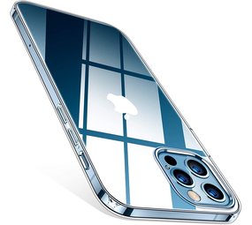 ShieldCase® Ultra thin silicone case iPhone 12 Pro - 6.1 inch (transparant)