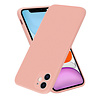 ShieldCase® ShieldCase iPhone 11 vierkante silicone case (roze) ShieldCase® ShieldCase iPhone 11 vierkante silicone case (roze)