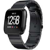 Fitbit Versa metalen bandje (zwart) Fitbit Versa metalen bandje (zwart)