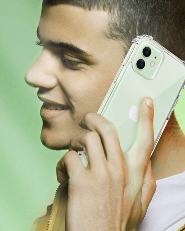 ShieldCase® ShieldCase Shock case iPhone 12 Mini - 5.4 inch (transparant) ShieldCase® ShieldCase Shock case iPhone 12 Mini - 5.4 inch (transparant)