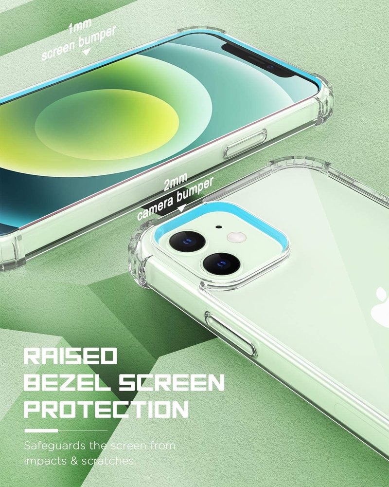 ShieldCase® ShieldCase Shock case iPhone 12 Mini - 5.4 inch (transparant) ShieldCase® ShieldCase Shock case iPhone 12 Mini - 5.4 inch (transparant)