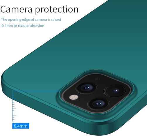 ShieldCase® Shieldcase Ultra thin case iPhone 12 Pro Max - 6.7 inch (groen) ShieldCase® Shieldcase Ultra thin case iPhone 12 Pro Max - 6.7 inch (groen)