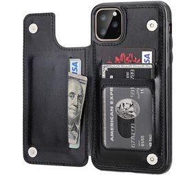 ShieldCase® Wallet case iPhone 12 Pro Max - 6.7 inch (zwart) ShieldCase® Wallet case iPhone 12 Pro Max - 6.7 inch (zwart)