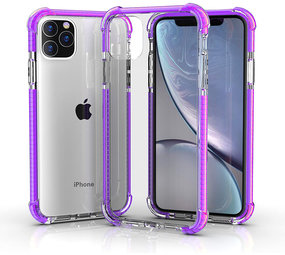 ShieldCase® Bumper shock case iPhone 12 Pro Max 6.7 inch (paars) ShieldCase® Bumper shock case iPhone 12 Pro Max 6.7 inch (paars)