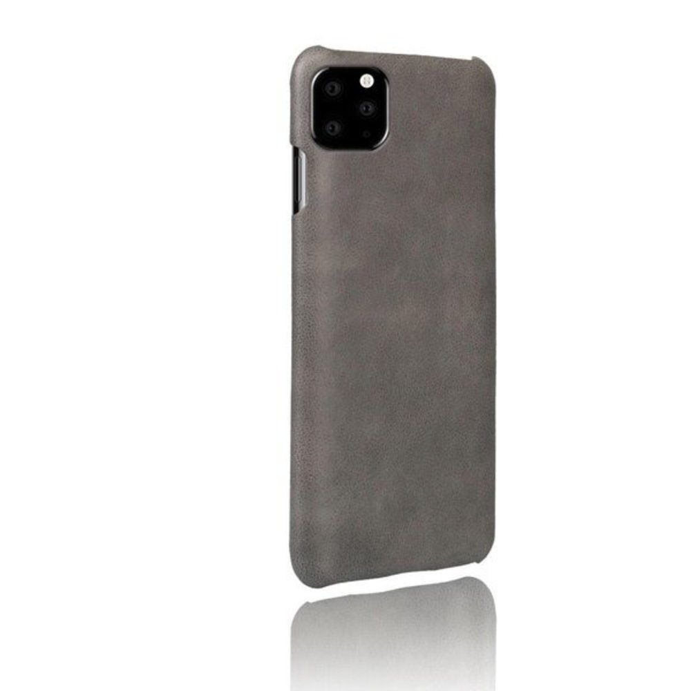 ShieldCase® Shieldcase iPhone 12 Pro Max 6.7 inch vintage leren hoesje (grijs) ShieldCase® Shieldcase iPhone 12 Pro Max 6.7 inch vintage leren hoesje (grijs)