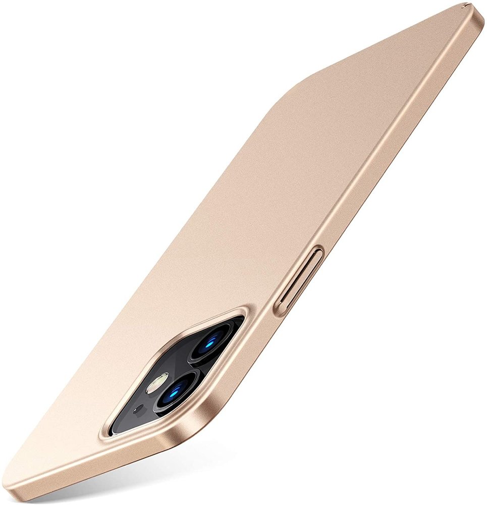 ShieldCase® Shieldcase Ultra thin case iPhone 12 - 6.1 inch (goud) ShieldCase® Shieldcase Ultra thin case iPhone 12 - 6.1 inch (goud)