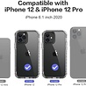 ShieldCase® ShieldCase Wallet case iPhone 12 Pro - 6.1 inch (blauw) ShieldCase® ShieldCase Wallet case iPhone 12 Pro - 6.1 inch (blauw)