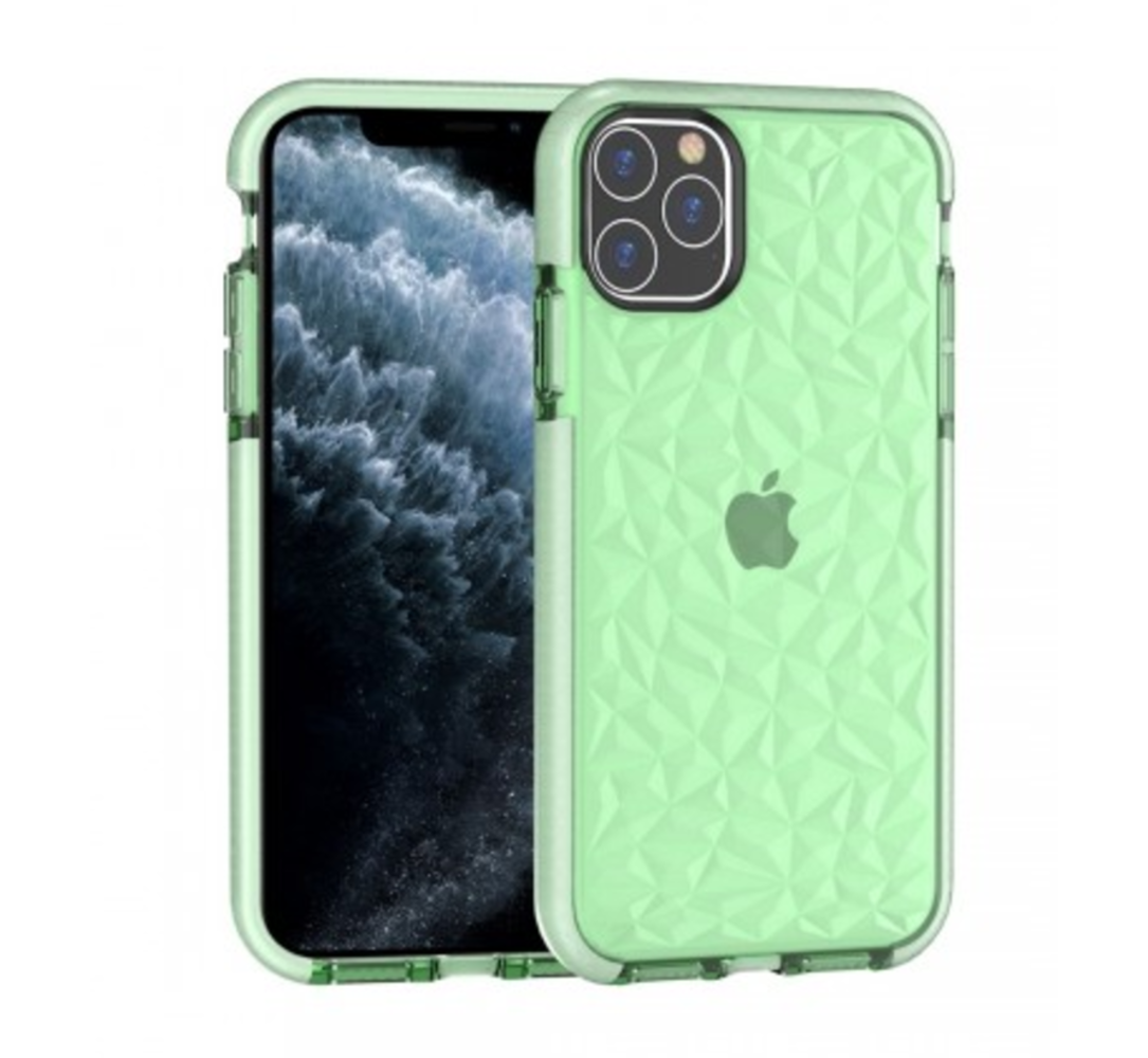 ShieldCase® ShieldCase You're A Diamond iPhone 12 Pro - 6.1 inch hoesje (groen) ShieldCase® ShieldCase You're A Diamond iPhone 12 Pro - 6.1 inch hoesje (groen)