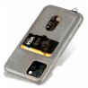 ShieldCase® ShieldCase Vintage case met pashouder iPhone 12 Pro - 6.1 inch (grijs) ShieldCase® ShieldCase Vintage case met pashouder iPhone 12 Pro - 6.1 inch (grijs)