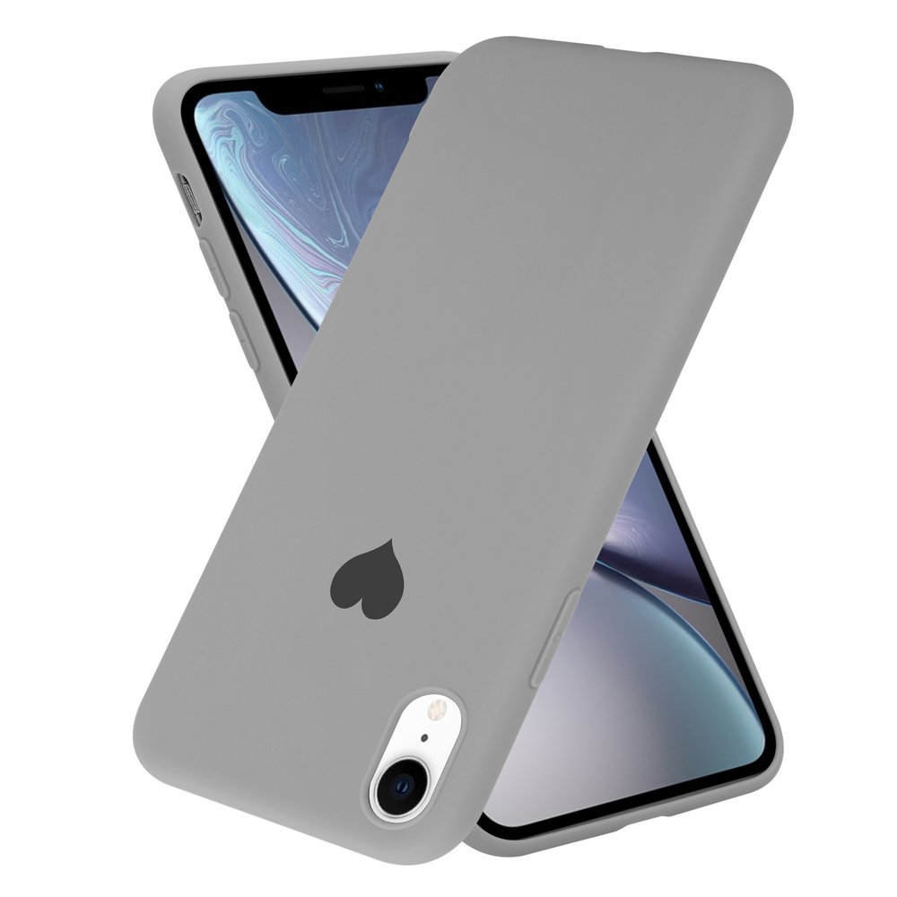 ShieldCase® ShieldCase Sweetheart silicone hoesje iPhone Xr (grijs)