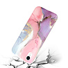 ShieldCase® ShieldCase Lovely Lila Marmer iPhone Xr hoesje (lila/roze) ShieldCase® ShieldCase Lovely Lila Marmer iPhone Xr hoesje (lila/roze)