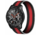 Samsung Galaxy Watch Milanese band (zwart/rood)