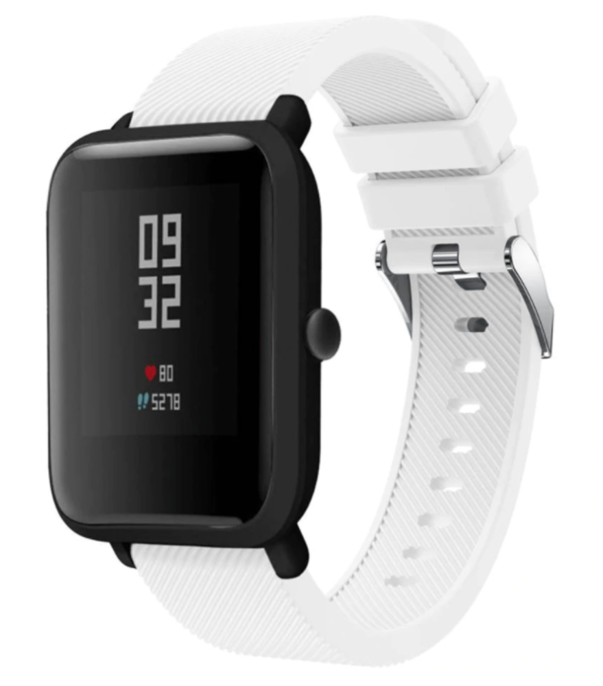 Xiaomi Amazfit Bip silicone band (wit)