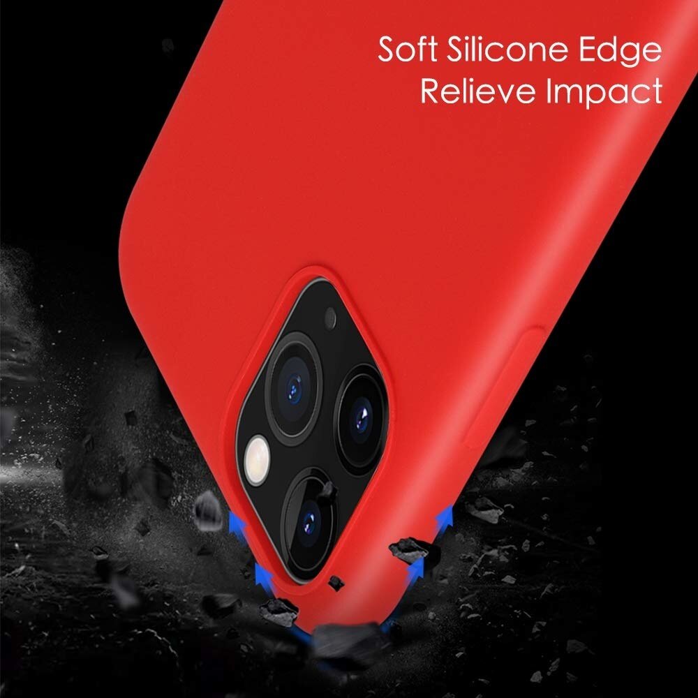 ShieldCase® ShieldCase Silicone case iPhone 11 Pro (rood)