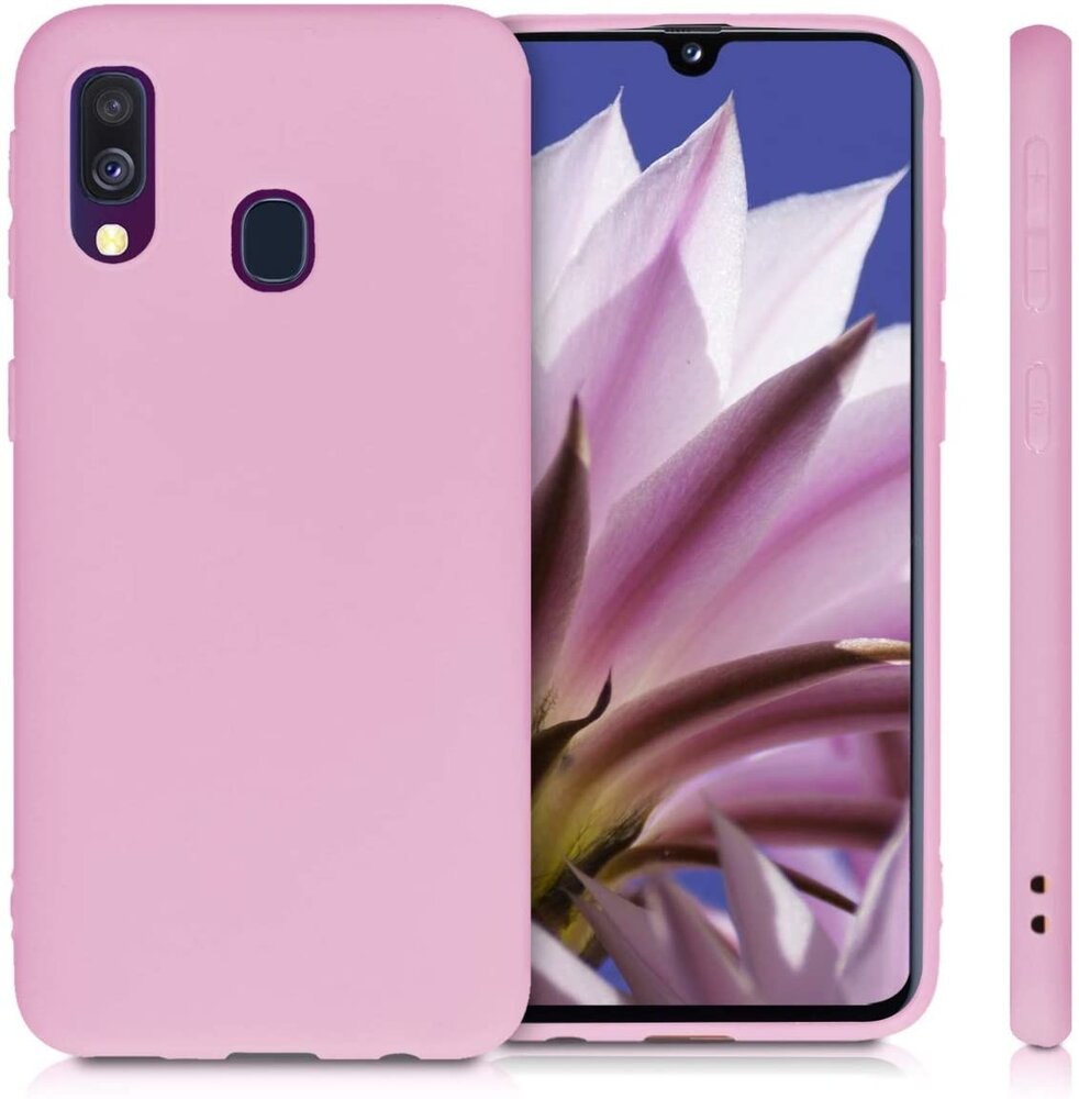 ShieldCase® Shieldcase silicone case Samsung Galaxy A40 (roze)
