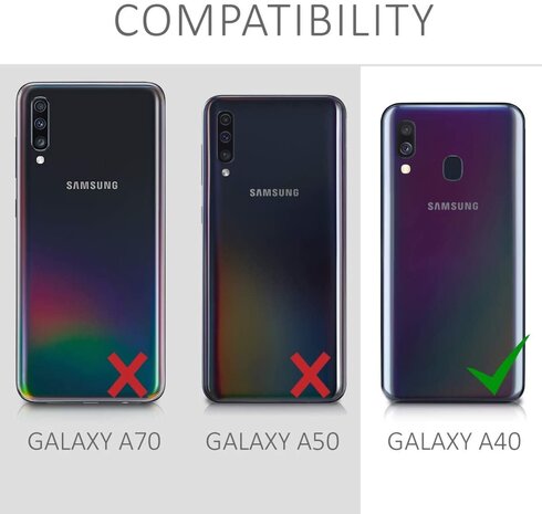 ShieldCase® Shieldcase silicone case Samsung Galaxy A40 (roze)