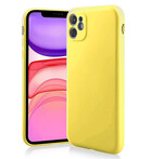 ShieldCase® Shieldcase Siliconen hoesje met camera bescherming iPhone 11 (geel)