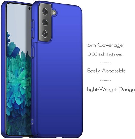 ShieldCase® Shieldcase Slim case Samsung Galaxy S21 (blauw) ShieldCase® Shieldcase Slim case Samsung Galaxy S21 (blauw)