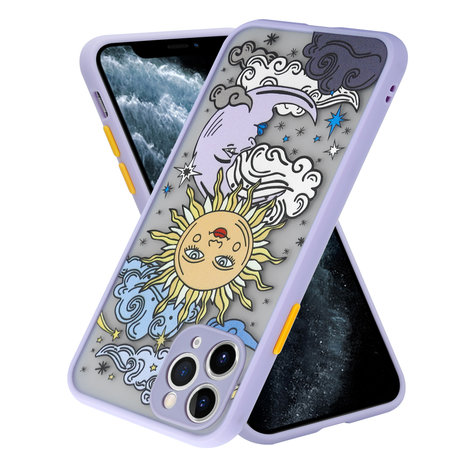 ShieldCase® ShieldCase Sunny Moon iPhone 11 Pro hoesje ShieldCase® ShieldCase Sunny Moon iPhone 11 Pro hoesje