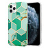 Green Pattern Marmer iPhone 11 Pro hoesje (groen) Green Pattern Marmer iPhone 11 Pro hoesje (groen)