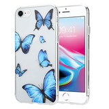 ShieldCase® Give Me Butterflies iPhone 7 / 8 hoesje ShieldCase® Give Me Butterflies iPhone 7 / 8 hoesje