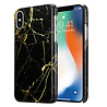 ShieldCase® ShieldCase Amazing Black Marmer iPhone X / Xs hoesje (zwart) ShieldCase® ShieldCase Amazing Black Marmer iPhone X / Xs hoesje (zwart)