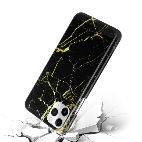 ShieldCase® ShieldCase Amazing Black Marmer iPhone 12 Pro Max 6.7 inch hoesje (zwart) ShieldCase® ShieldCase Amazing Black Marmer iPhone 12 Pro Max 6.7 inch hoesje (zwart)