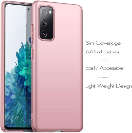ShieldCase® Shieldcase Slim case Samsung Galaxy S20 FE (roze) ShieldCase® Shieldcase Slim case Samsung Galaxy S20 FE (roze)