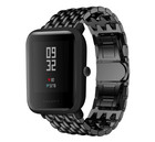 Xiaomi Amazfit Bip stalen draak band (zwart)